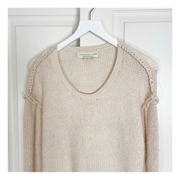 Saltwater Luxe Everlee Scoop Neck Sweater - Picture 4 of 12